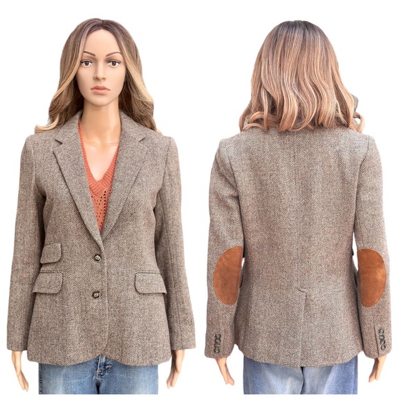 JH Collectibles Jackets & Coats Vintage Herringbone Wool Tweed